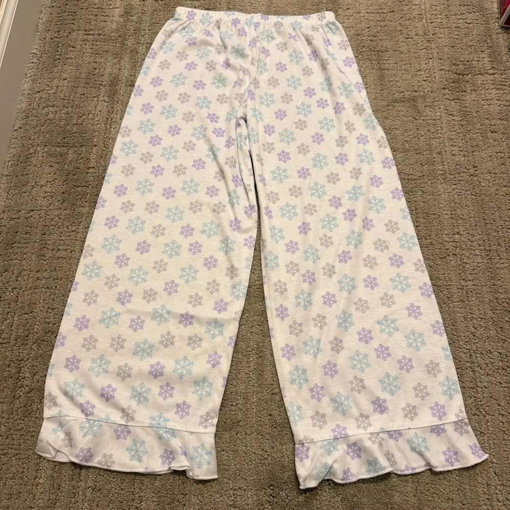 American Girl Doll Snuggly Snow Snowflake Pajama Set For Girls Just Like Me 2008
